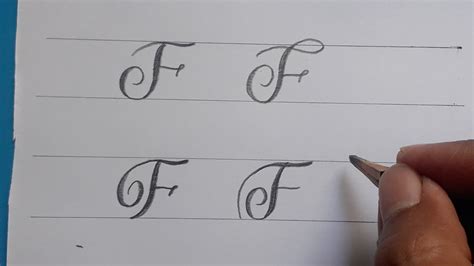 How to Draw Cursive F: Exploring the Art of Elegant Penmanship